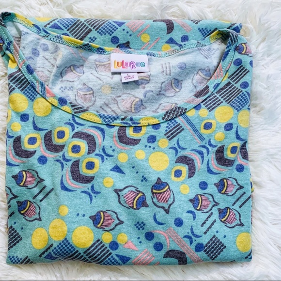 LuLaRoe Tops - LuLaRoe Irma T NWT Pale Blue L